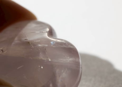 【CONNECTION つながり（必要なものすべてと繋がる） シジル封入 オリジナルカード付き❣️】＆【悟りのシッディ入り】虹入り ローズクォーツ ハート ※イベントクーポン使用不可