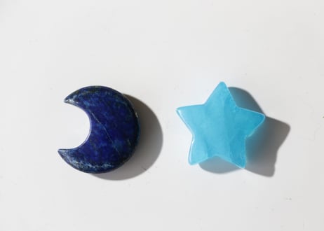【流れ星】夜の月星セット