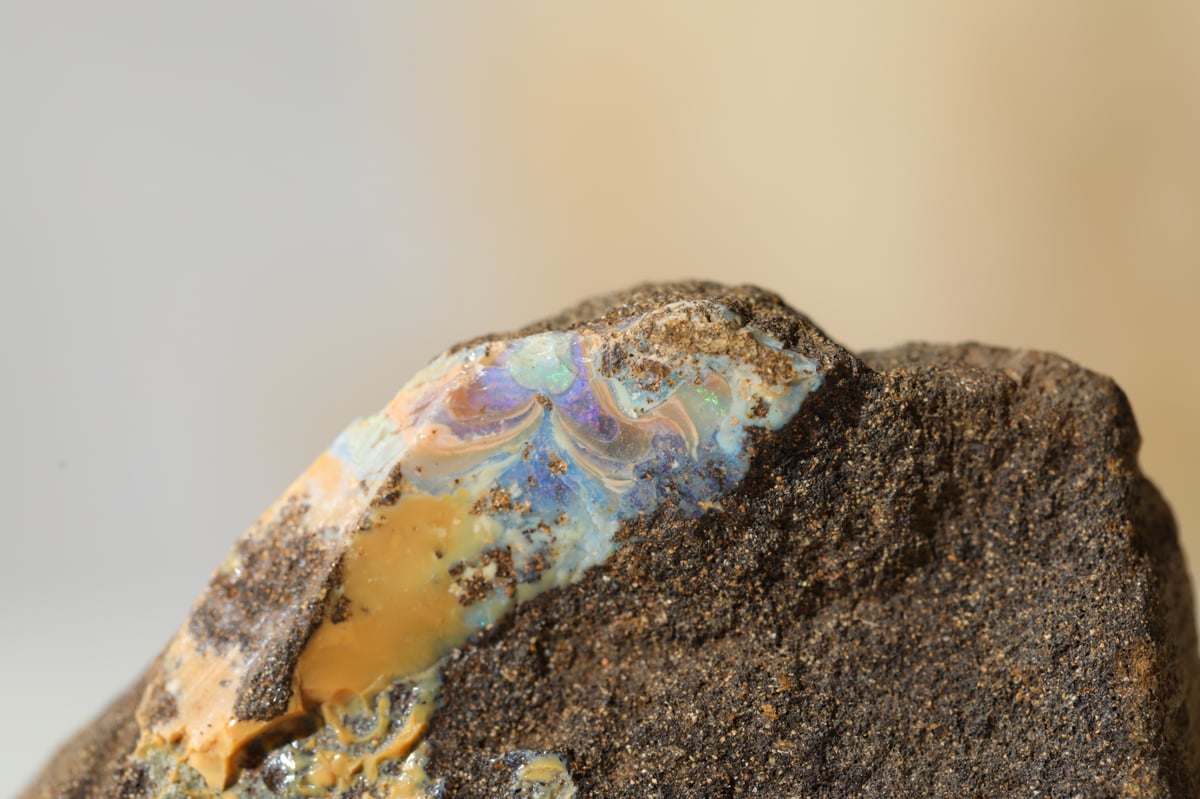 ❤❤水琴さま専用〚石の精霊〛　絵画石（ボルダーオパール）✨✨ アートを楽しむように】ボルダーオパール | Y.S.Y24