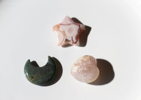 【石に願いを出版記念】ときめくハートチャクラのセット