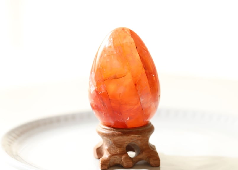 ヘマタイトインクォーツのたまご 【生命力】 | Y.S.Y24