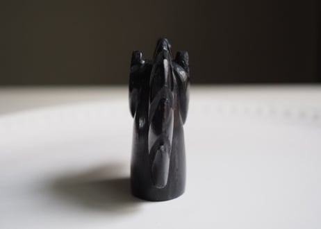 【特注】ブラックトルマリン 風のユニコーン