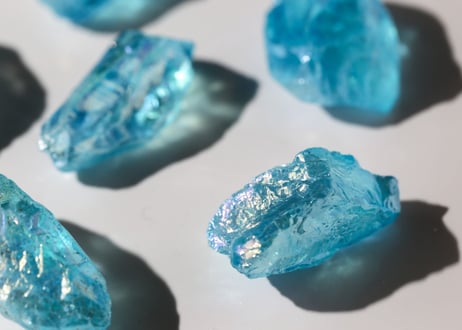 【海のさざめき】アクアオーラクォーツ（6個セット）