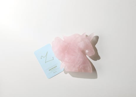 【ABUNDANCE アバンダンス（金運上昇）シジル封入 オリジナルカード付き❣️】ローズクォーツ ユニサス ※イベントクーポン使用不可