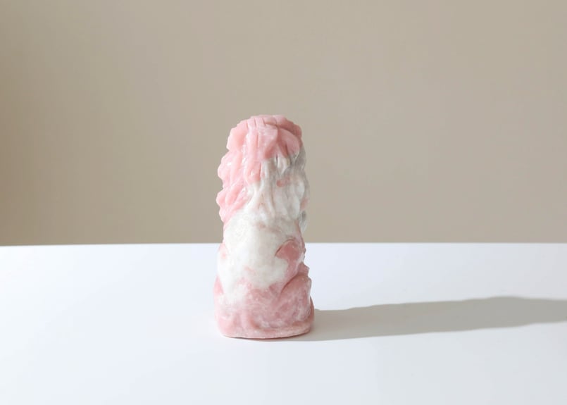 悟りのシッディ入り】ピンクオパール 大きなライオン | Y.S.Y24