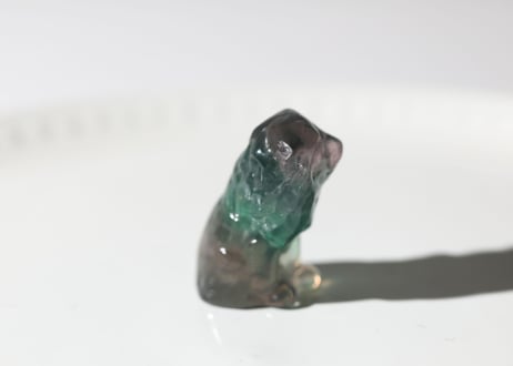【emerald】フローライト ライオン