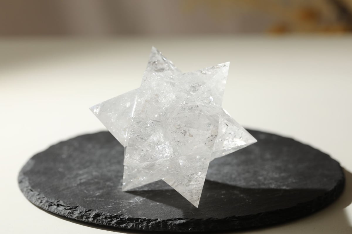 次元上昇】ブラジル産 虹入り クリアクォーツ アステロイド | Y.S.Y24