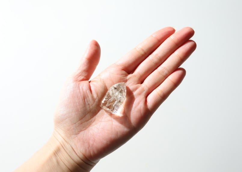 スノー ガーデンルチルクォーツホワイトガーデン