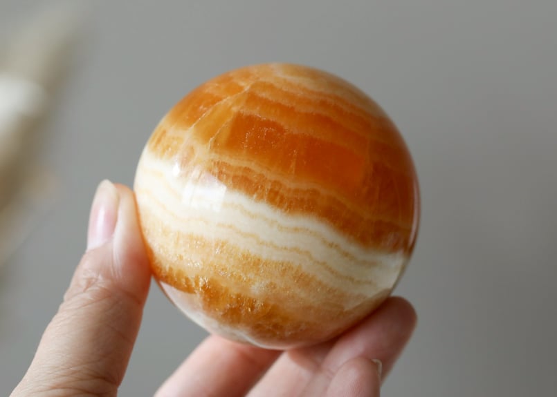 あらゆる可能性の扉を開く技入り】オレンジカルサイト スフィア 金の