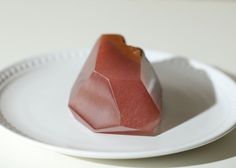 ピンクルチルクォーツスフィア　台座付き エドワード淺井さんによる技入り❣️【宇宙意識と接続する