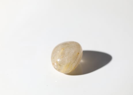 【お金と仲良くなる】ルチルクォーツ タンブル