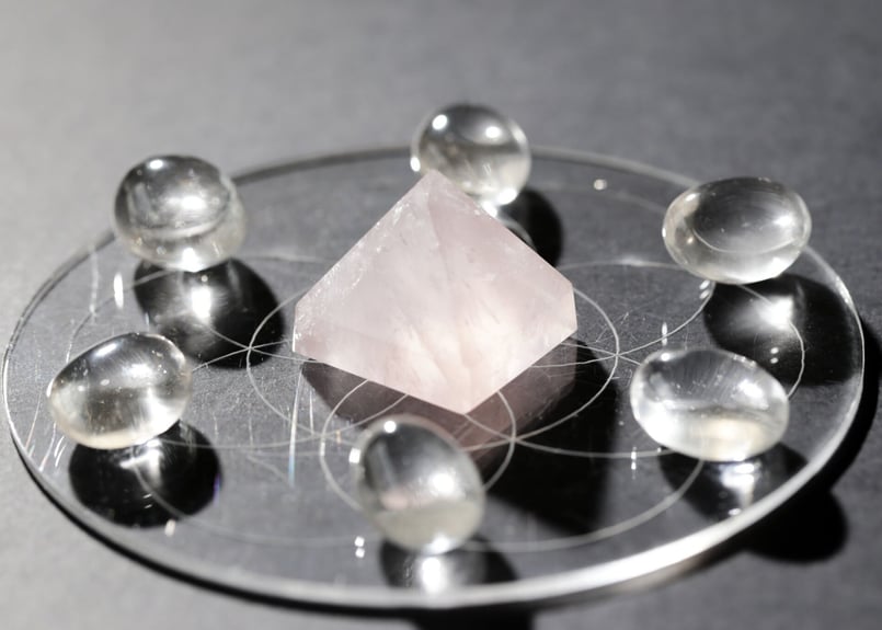 ★特選NEW★希少レア☆奇跡の石【シュンガイトフラワーオブライフプレート 】❤️ shunfol002-04.jpg