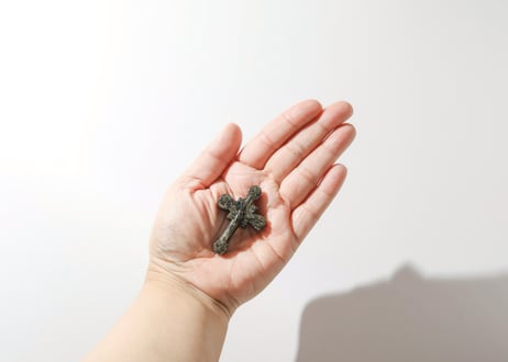 葉月ゆうによる技封入❣️【7億円のヒーリングエネルギー】ゴールドシーンオブシディアンの十字架 ※イベントクーポン使用不可