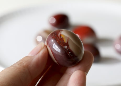 【華麗なスタートダッシュ】ムーカイトジャスパー タンブル（6個セット）