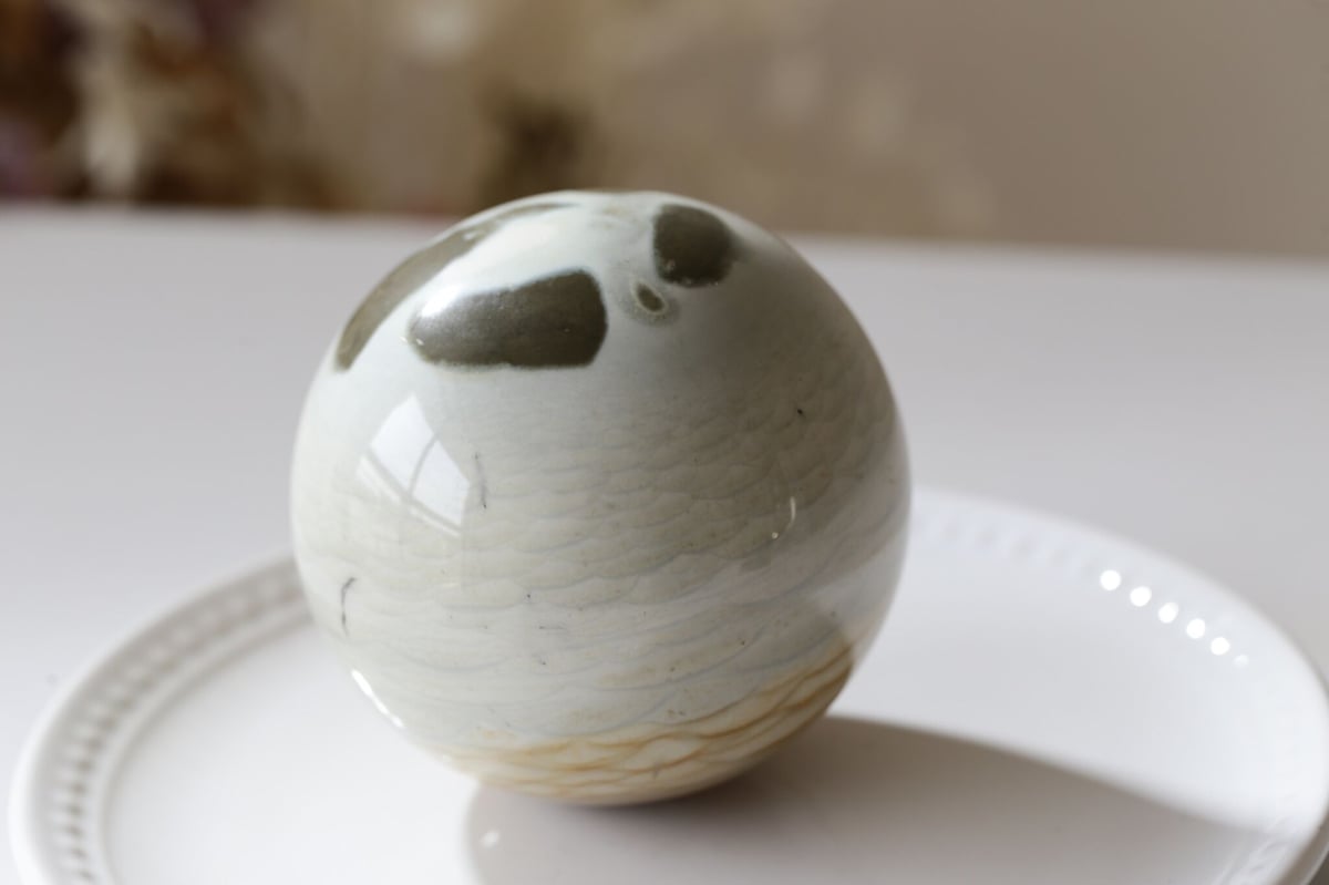 人魚のエナジー】マーメイドジャスパー スフィア 金の台座付き | Y.S.Y24