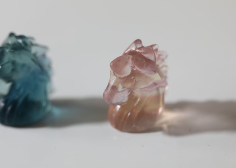 JOYと共に】ブルーフローライトとイエロー＆ピンクフローライト