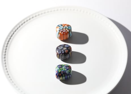 【マインドの拘束からの解放シッディ入り】ムラーノガラス（3個セット）