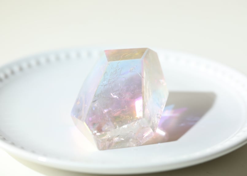 天使の導き】ハイクオリティ エンジェルオーラクリアクォーツ フリー