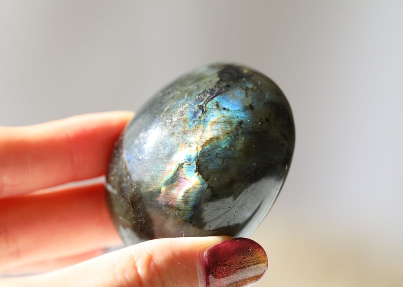 あ〜きゃん♬様　高品質　チャロアイト　スター　星　握り石 AAA特上ランク☆素晴らしい浄化力☆高品質☆天使ストーン