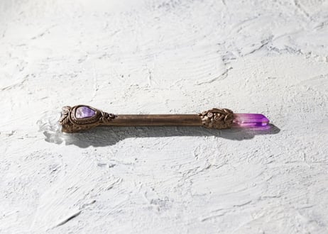 【J.U.rinne】〈Juriの妖精からのリーディングメッセージ付き〉ヒマラヤ水晶 ガネーシャ ワンド