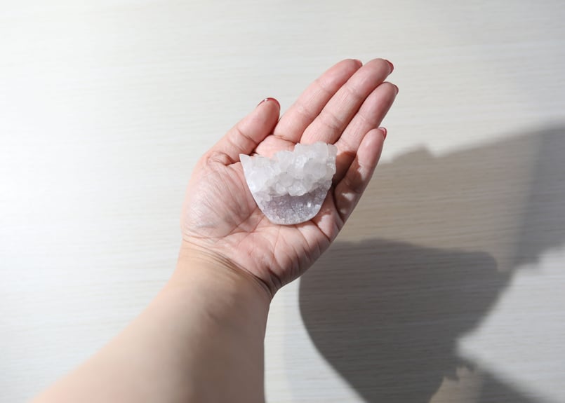 頭頂に咲く花】フラワーアメジスト クラスター | Y.S.Y24