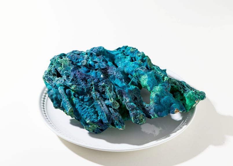 アジュライト マラカイト 付き 原石 宇宙と地球をつなぐ】アズライトマラカイト 原石 | Y.S.Y24
