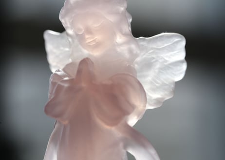 【祈り】パープルフローライト 天使