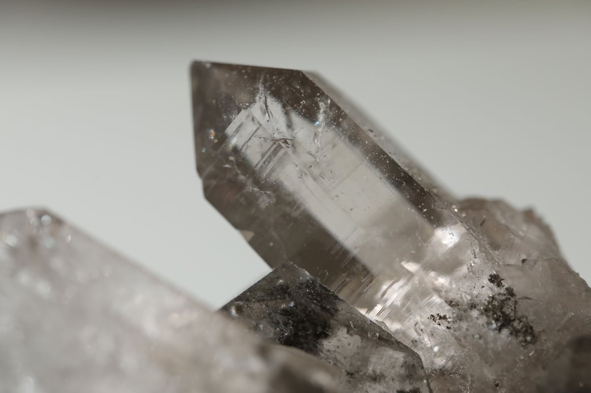 モンブラン産 スモーキークォーツ☆ クリアクォーツ☆ kcジョーンズ ☆ 水晶 モンブラン産 スモーキークォーツ☆ クリアクォーツ☆kc