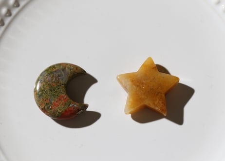 ユナカイトの月と翡翠の星　【ゆびきり】