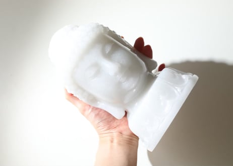 技封入❣️【虚空蔵菩薩から智慧を授かる大技/先祖供養/見えないものに守られる】クォーツ ビッグブッダ ※イベントクーポン使用不可