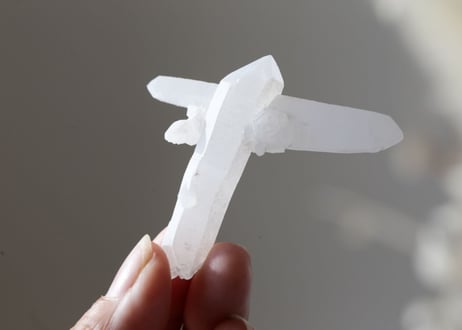【神との約束】高千穂天岩戸水晶 クロス