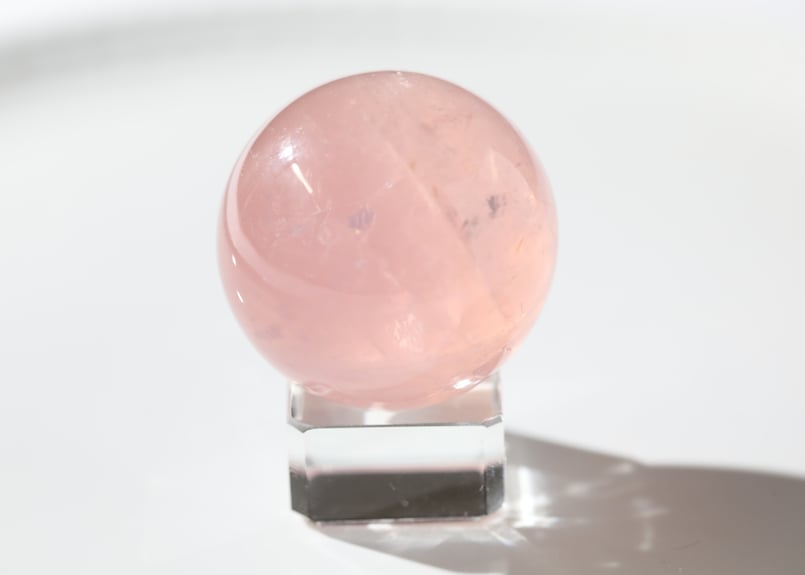 ローズスター】ハイクオリティ スターローズクォーツ スフィア | Y.S.Y24