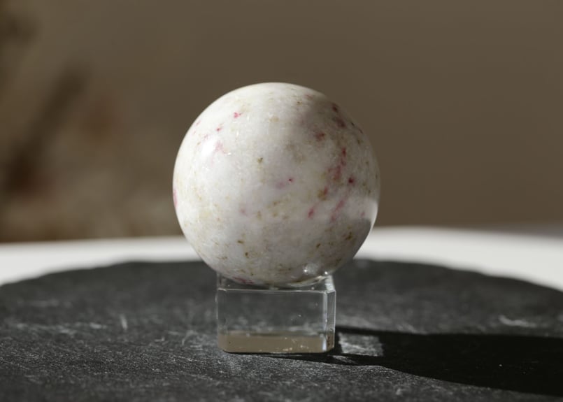 レア　高品質　シナバーインクォーツ　スフィア シナバーインクォーツ スフィア 【繁栄の源】 | Y.S.Y24