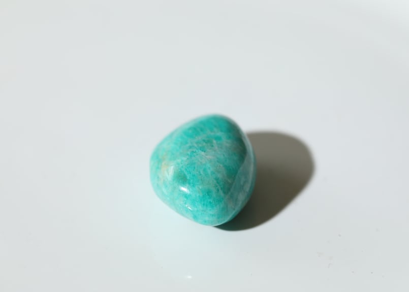 綺麗なアマゾナイトたん！これは柔らかく感じる！ 視界が広がる】アマゾナイト タンブル | Y.S.Y24