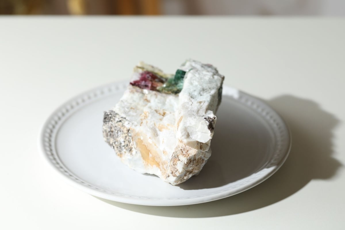 お祈りマーメイド❀ウォーターメロントルマリンブルームーンストーン