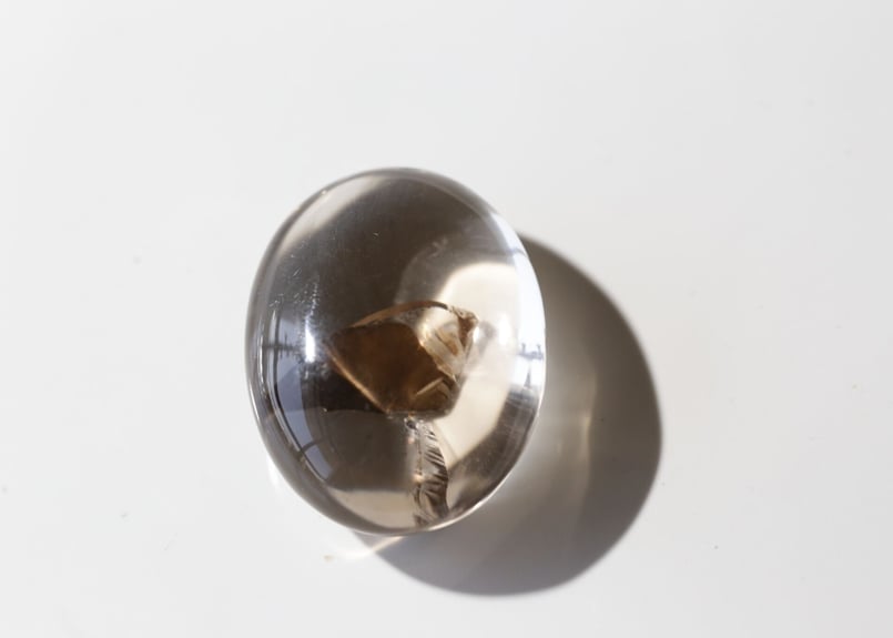 透明感 影山入り スモーキークォーツ ダブルポイント 透明感 影山入り スモーキークォーツ ダブルポイント