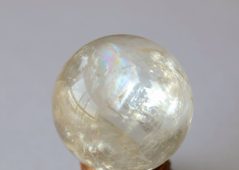 虹入りハニーゴールデンカルサイト　丸玉　スフィア　３Kg　木製台座付き！ 楽天市場】選べる ゴールデンカルサイト ハニーカルサイト