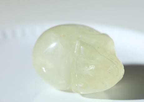 技封入❣️【使命に出会う】虹入り ナチュラルシトリン スカル ※イベントクーポン使用不可