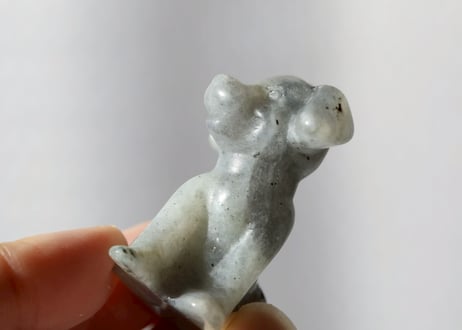 【悟りのシッディ入り】ラブラドライトの犬