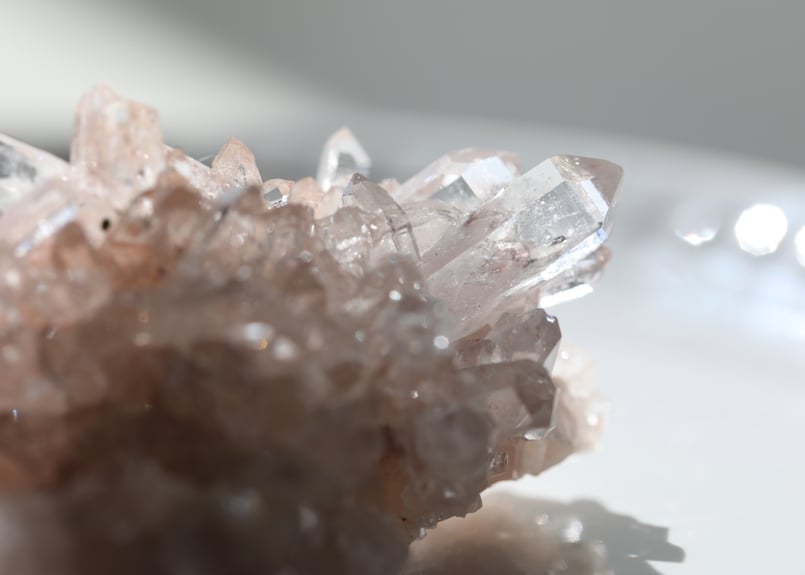 安寧】ピンクリチウムクォーツ クラスター | Y.S.Y24