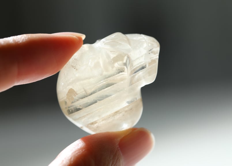 大地があなたを祝福する】千層ガーデンシトリン スカル | Y.S.Y24