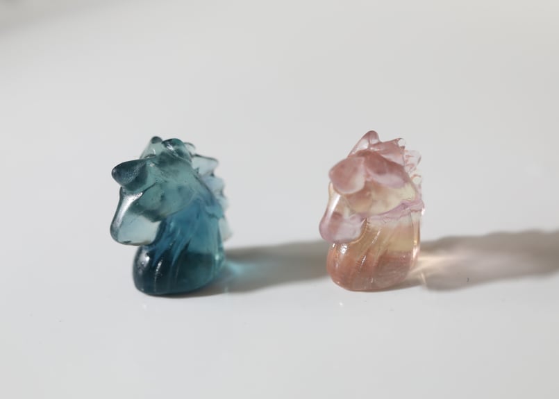 JOYと共に】ブルーフローライトとイエロー＆ピンクフローライト