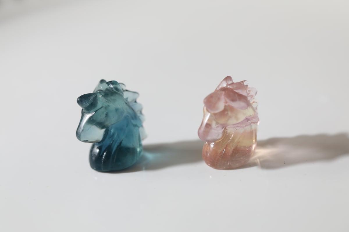 JOYと共に】ブルーフローライトとイエロー＆ピンクフローライト