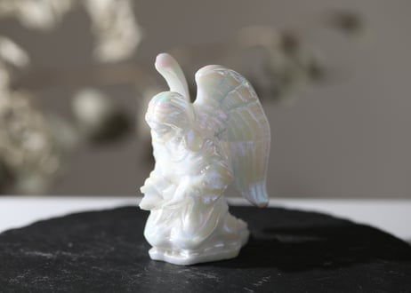 【魂をわかちあう】エンジェルオーラ ホワイト翡翠 天使様