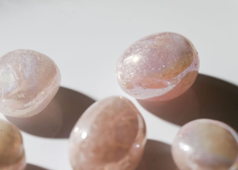 エンジェルオーラ ローズクォーツ タンブル（6個セット） | Y.S.Y24