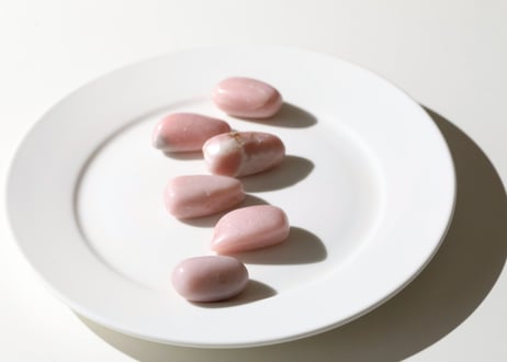 【穏やかな心】ピンクオパール タンブル（6個セット）