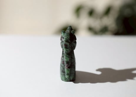 【CHAOSCLEARING カオス解消（自分を超えて成長する）シジル封入 オリジナルカード付き❣️】ルビーインゾイサイト ユニコーン ※イベントクーポン使用不可