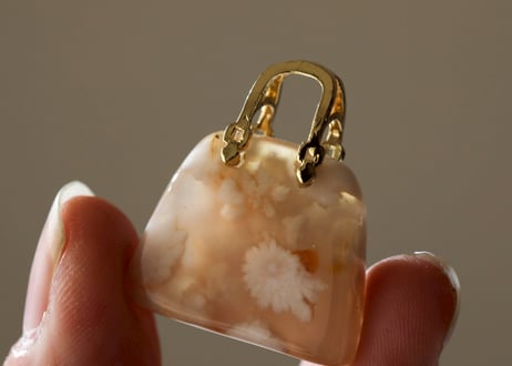 【悟りのシッディ入り】春のチェリーブロッサムアゲートセット