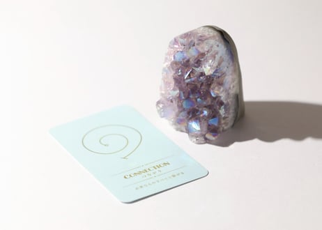 【CONNECTION つながり（必要なものすべてと繋がる）シジル封入 オリジナルカード付き❣️】エンジェルオーラアメジスト ※イベントクーポン使用不可
