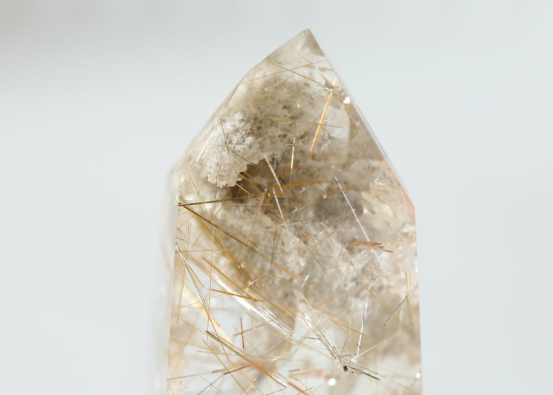 スノー ガーデンルチルクォーツホワイトガーデン